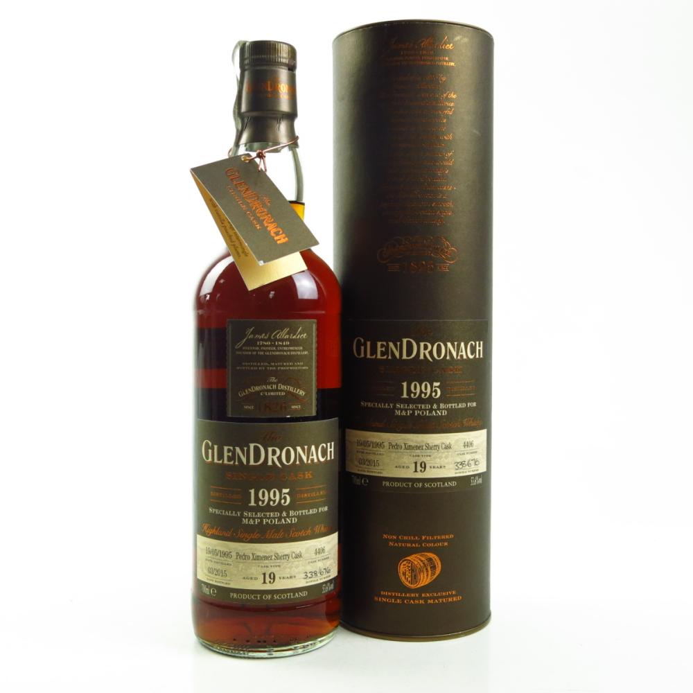 Glendronach 1995 Single Cask 19 Year Old #4406 / M & P Poland