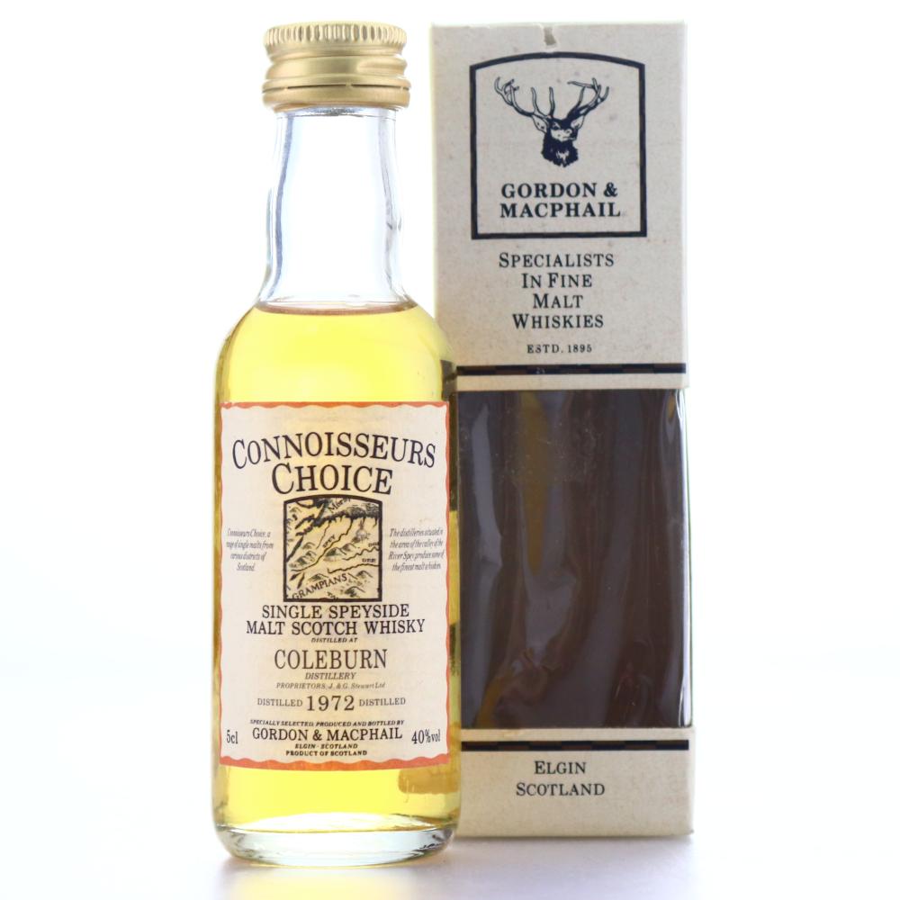 Coleburn 1972 Gordon and MacPhail Miniature