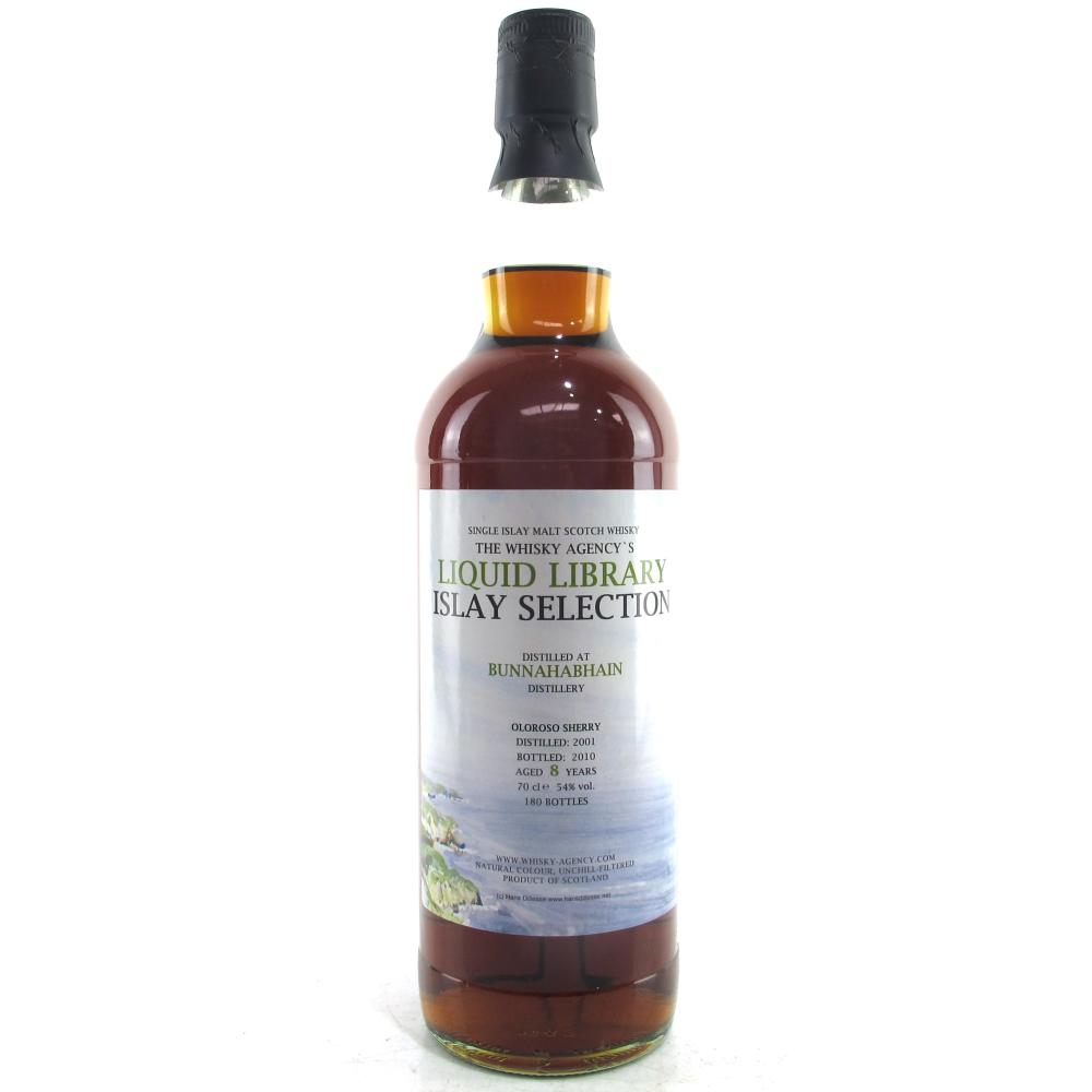 Bunnahabhain 2001 Whisky Agency 8 Year Old / Liquid Library