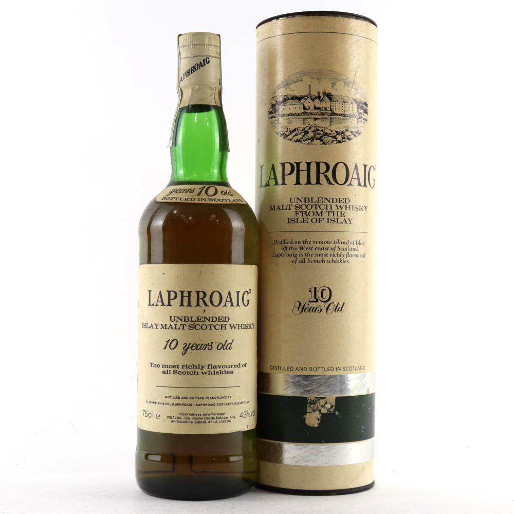 Laphroaig 10 Year Old 1980s / Vinalda Import