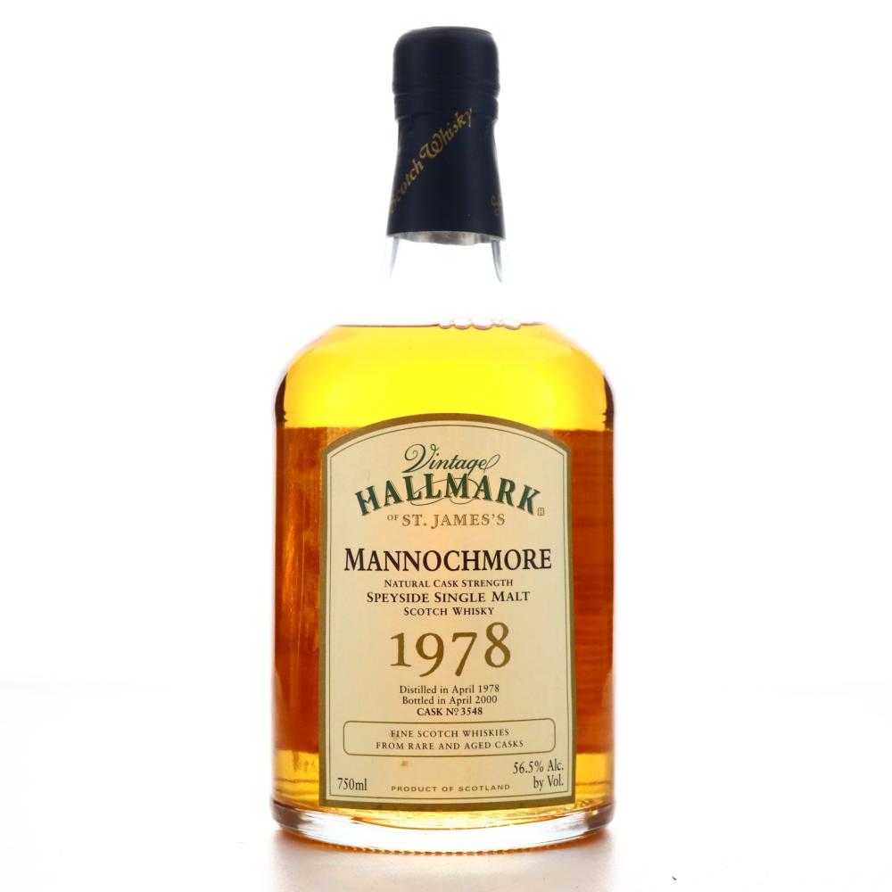 Mannochmore 1978 Hallmark of St James 75cl / US Import