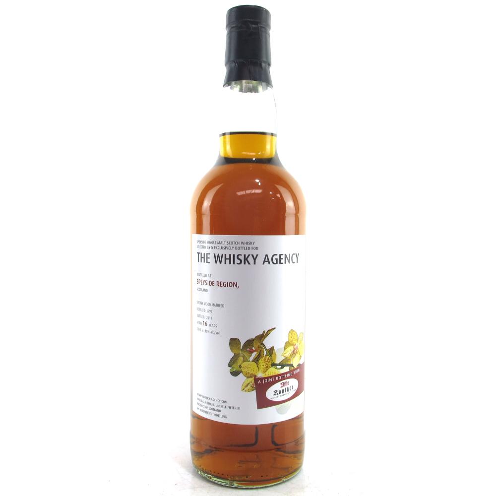 Speyside Single Malt 1995 Whisky Agency 16 Year Old / Villa Konthor