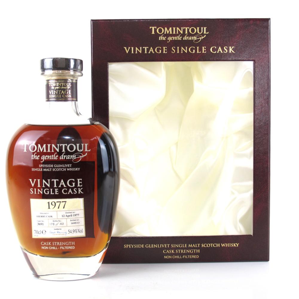 Tomintoul 1977 Single Cask 36 Year Old