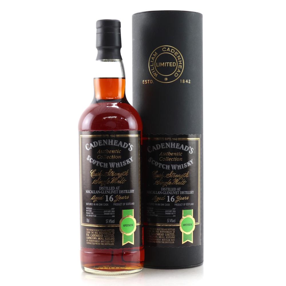 Macallan 1987 Cadenhead's 16 Year Old
