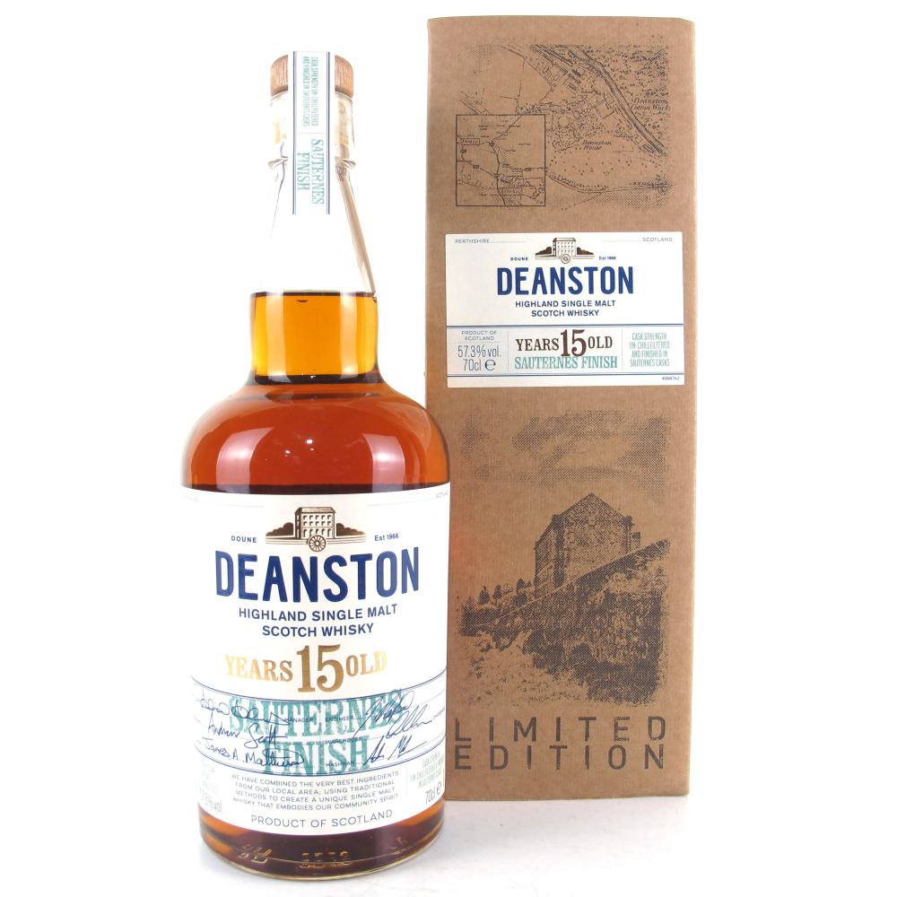 Deanston 15 Year Old Cask Strength / Sauternes Finish