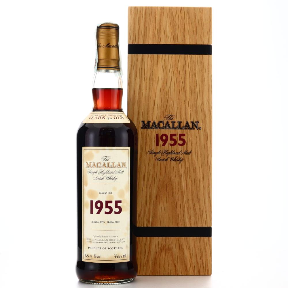 Macallan 1955 Fine and Rare 46 Year Old