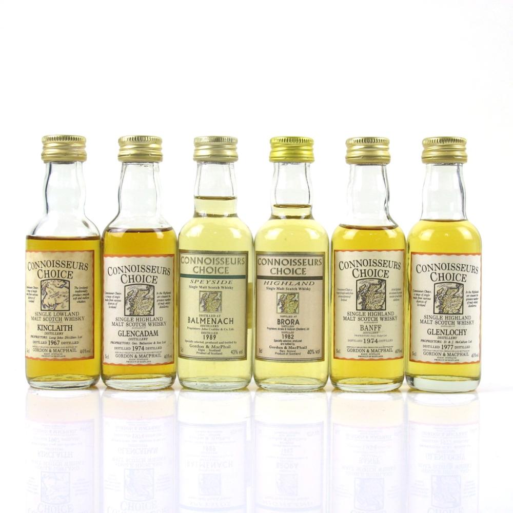 Miscellaneous Gordon and MacPhail Miniatures 6 x 5cl / Including Brora 1982
