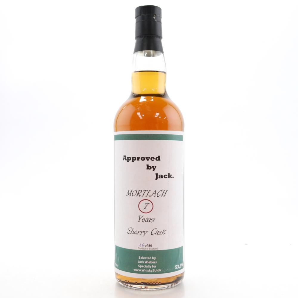Mortlach 7 Year Old Jack Wieber Sherry Cask