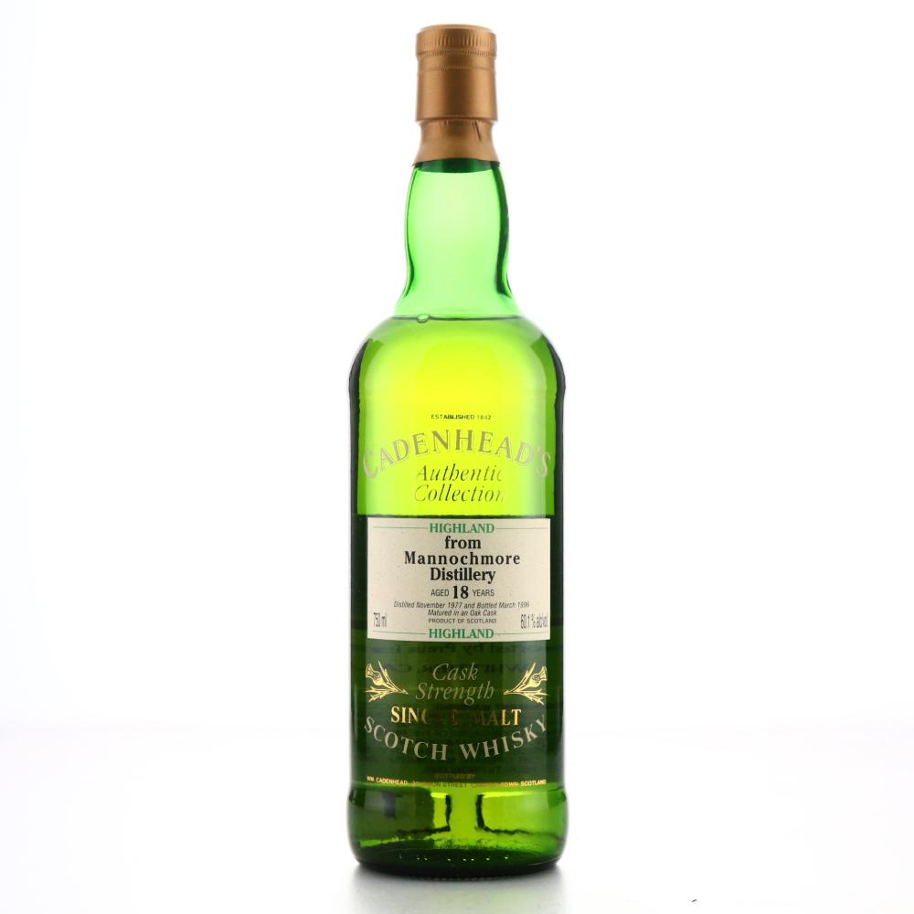 Mannochmore 1977 Cadenhead's 18 Year Old 75cl / US Import