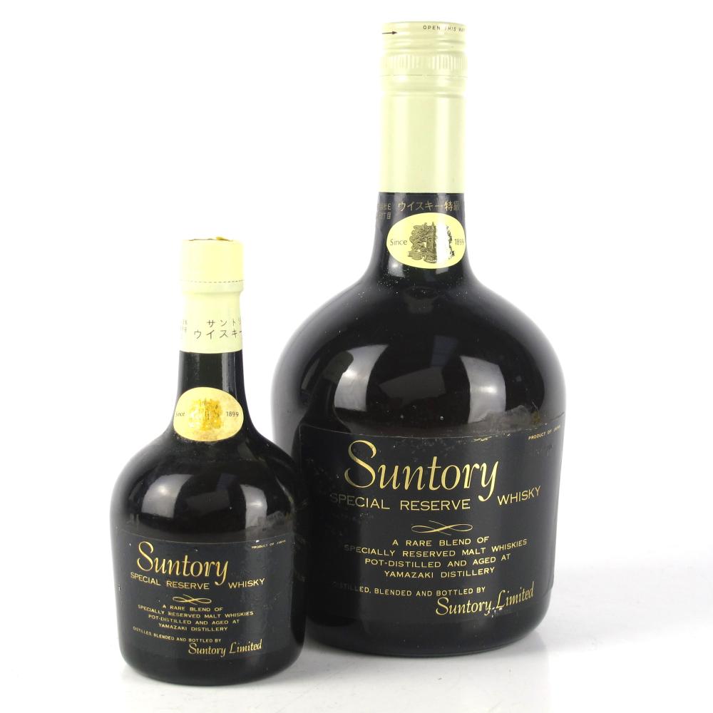 Yamazaki / Suntory Special Reserve 76cl and 18cl