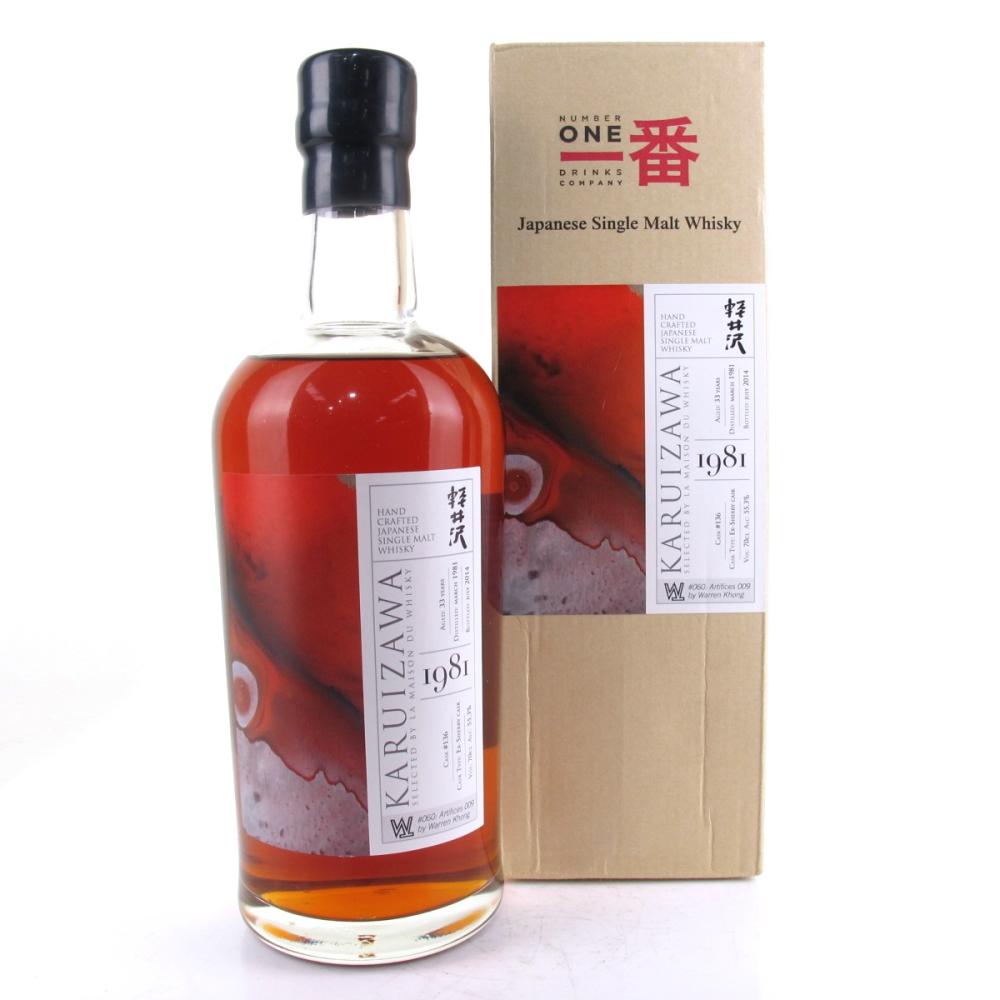 Karuizawa 1981 Single Cask 33 Year Old #136 / Artifices Series Warren Khong #009
