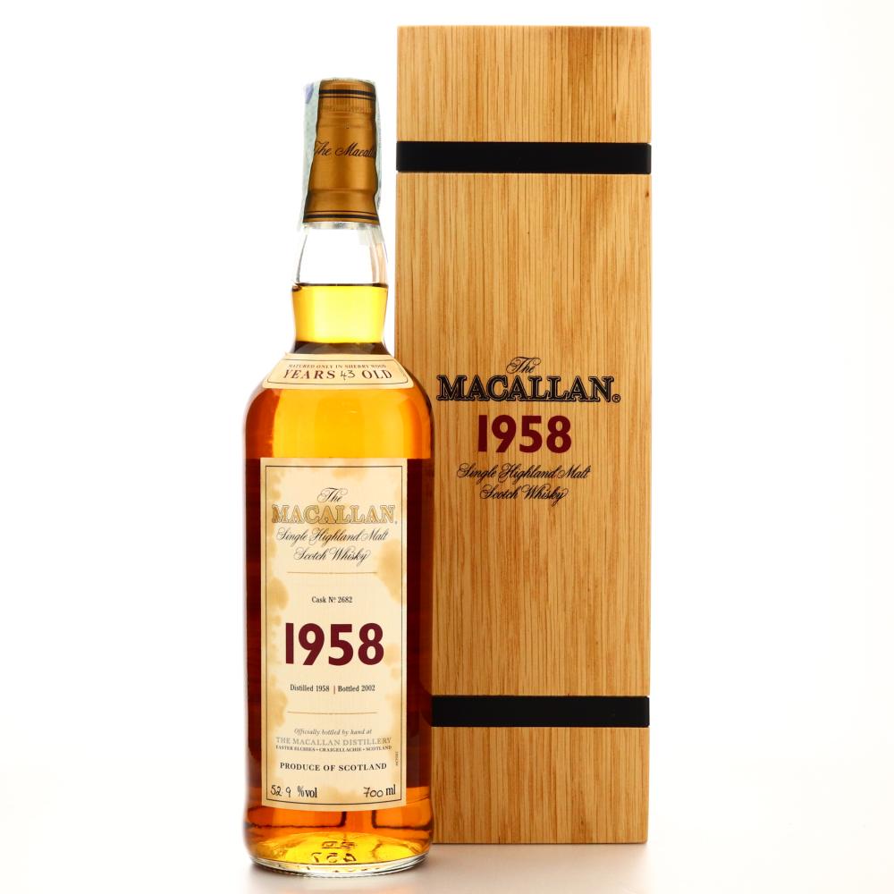 Macallan 1958 Fine and Rare 43 Year Old