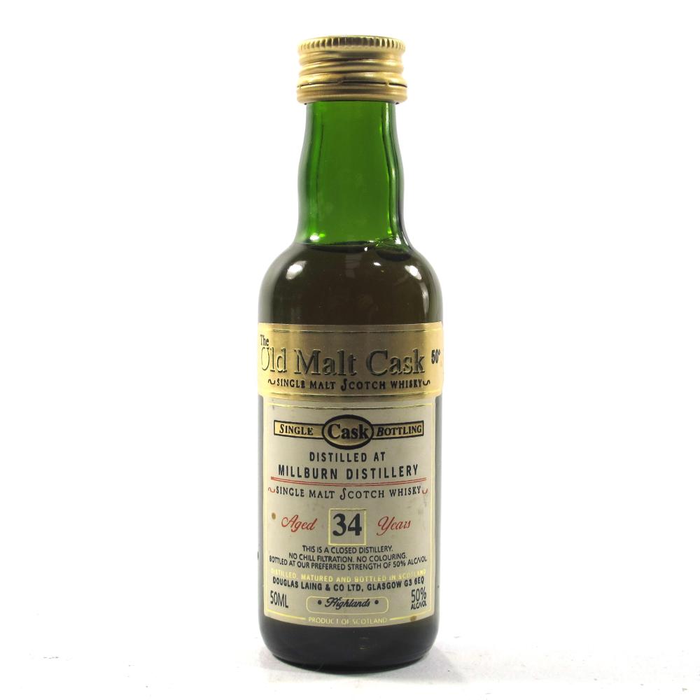 Millburn 34 Year Old Douglas Laing Miniature 5cl