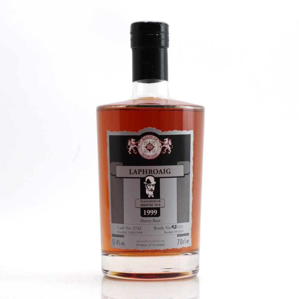 Laphroaig 1999 Malts of Scotland / Aquavite 2010