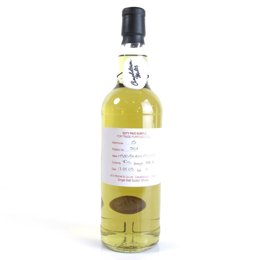 Hazelburn 2005 Duty Paid Sample 11 Year Old