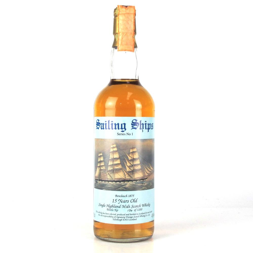 Balvenie 15 Year Old Signatory Vintage Sailing Ships No.1 / Bencleuch 1875