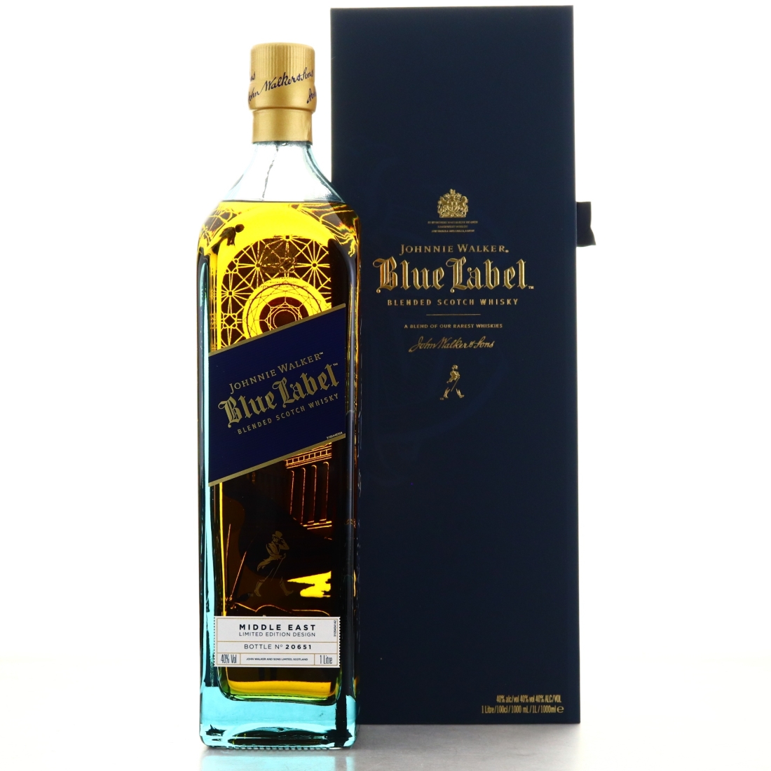 Johnnie Walker Blue Label Middle East Limited Edition 1 Litre