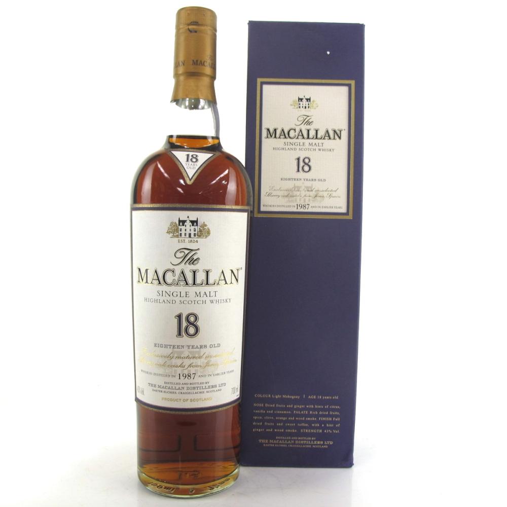 Macallan 18 Year Old 1987