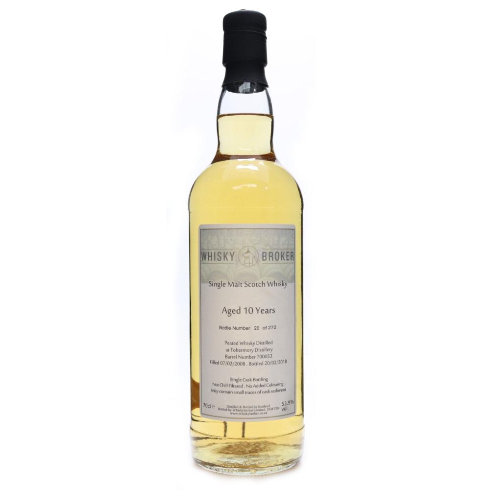 Tobermory 2008 Whisky Broker 10 Year Old / Peated