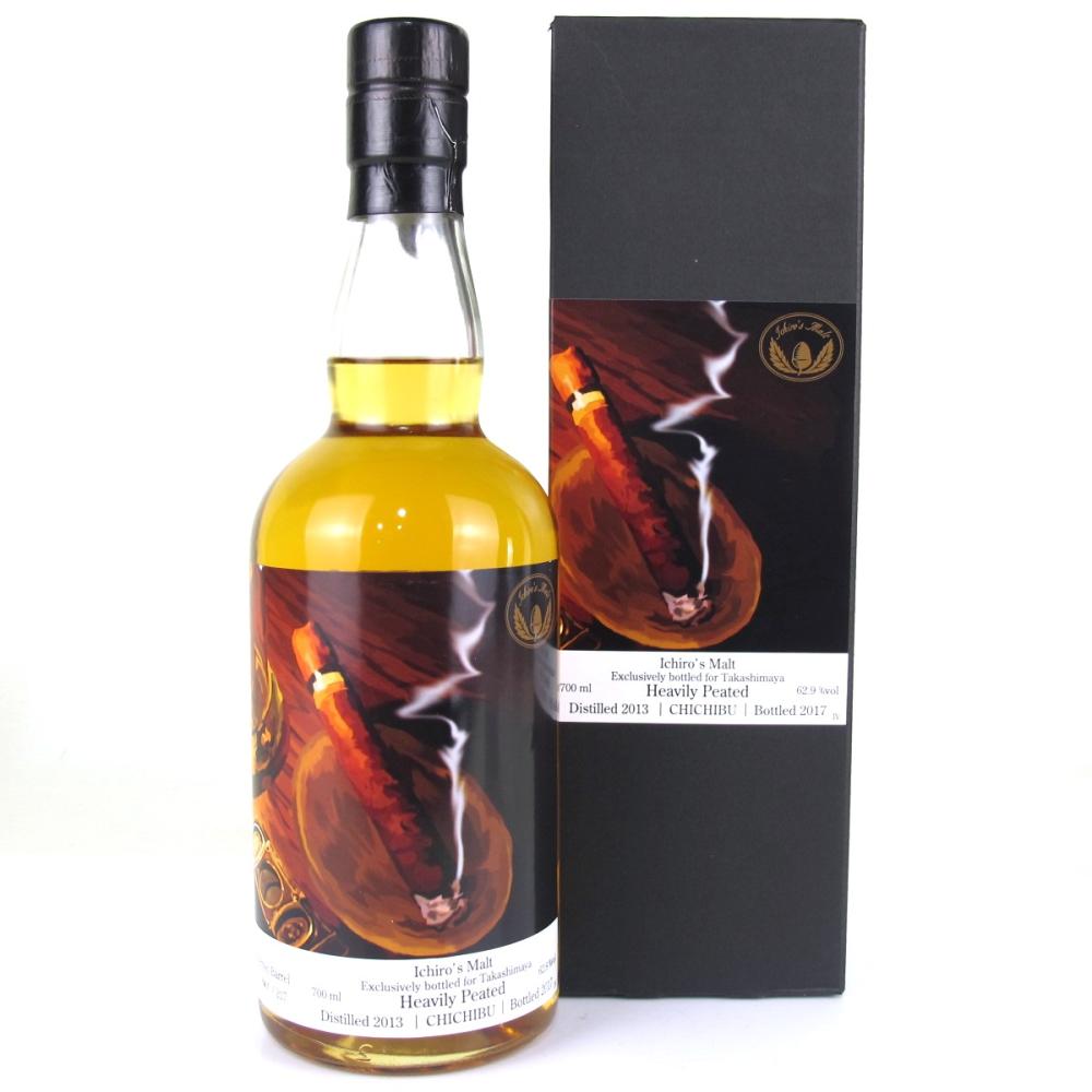 Chichibu 2013 Ichiro's Malt Heavily Peated Cask #2662 / Takashimaya Exclusive
