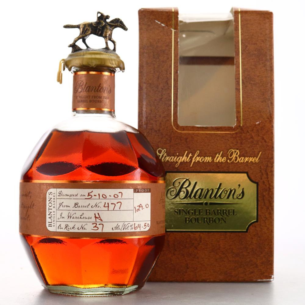 Blanton's Straight from the Barrel dumped 2007