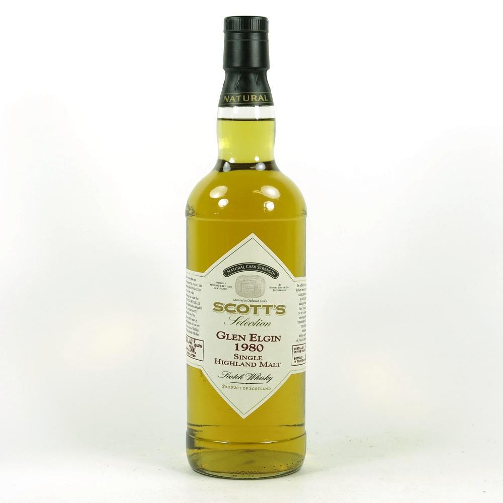 Glen Elgin 1980 Scott's Selection 25 Year Old