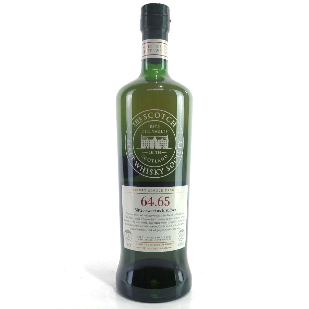 Mannochmore 2001 SMWS 14 Year Old 64.65