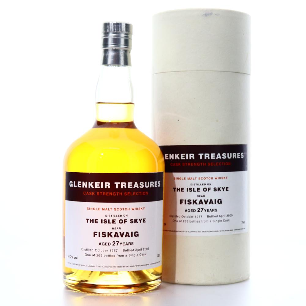Talisker 1977 Whisky Shop 27 Year Old / Fiskavaig