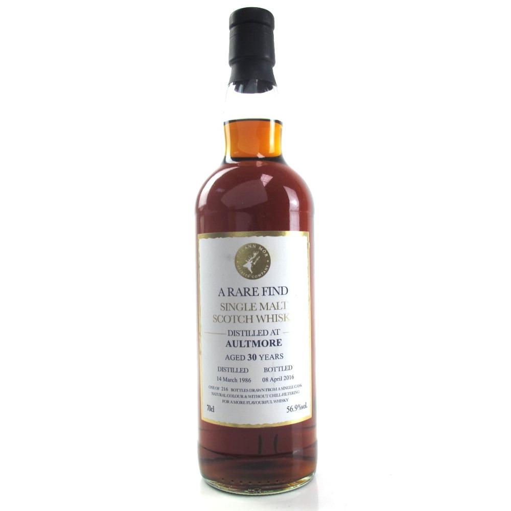 Aultmore 1986 Gleann Mor 30 Year Old