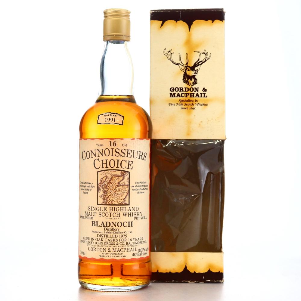 Bladnoch 1975 Gordon and MacPhail 16 Year Old 75cl / US Import