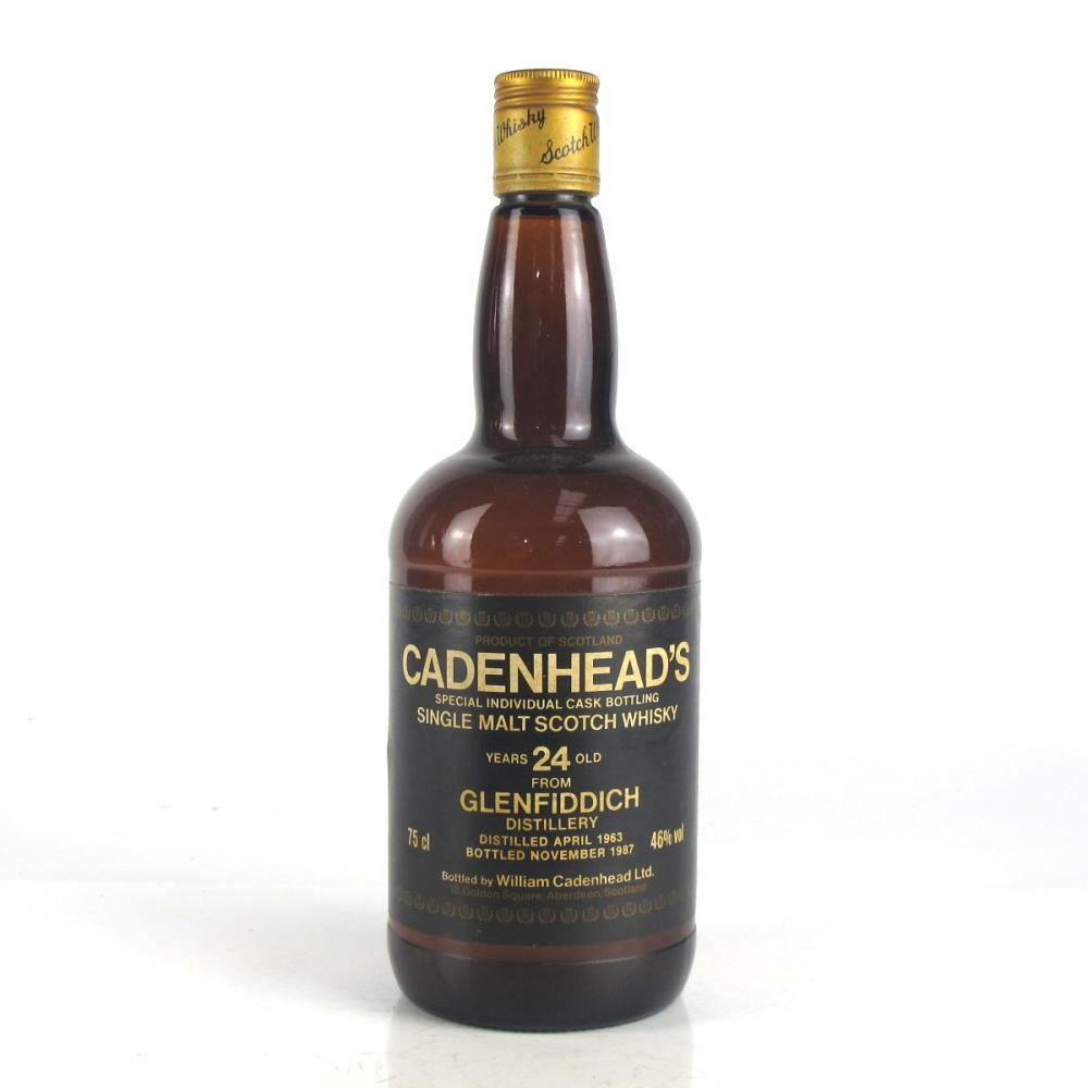 Glenfiddich 1963 Cadenhead's 24 Year Old