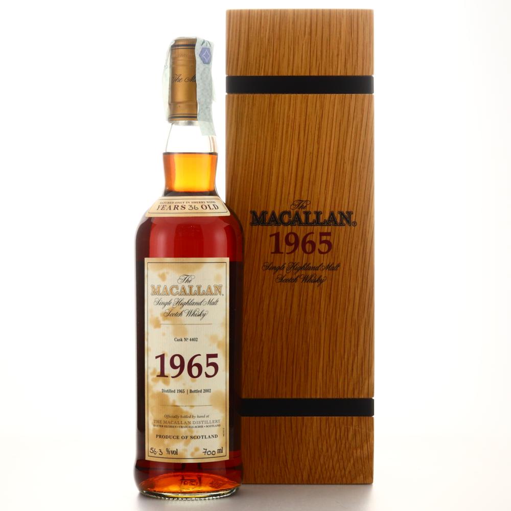 Macallan 1965 Fine and Rare 36 Year Old