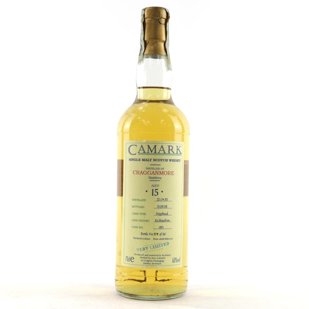 Cragganmore 1993 Camark 15 Year Old
