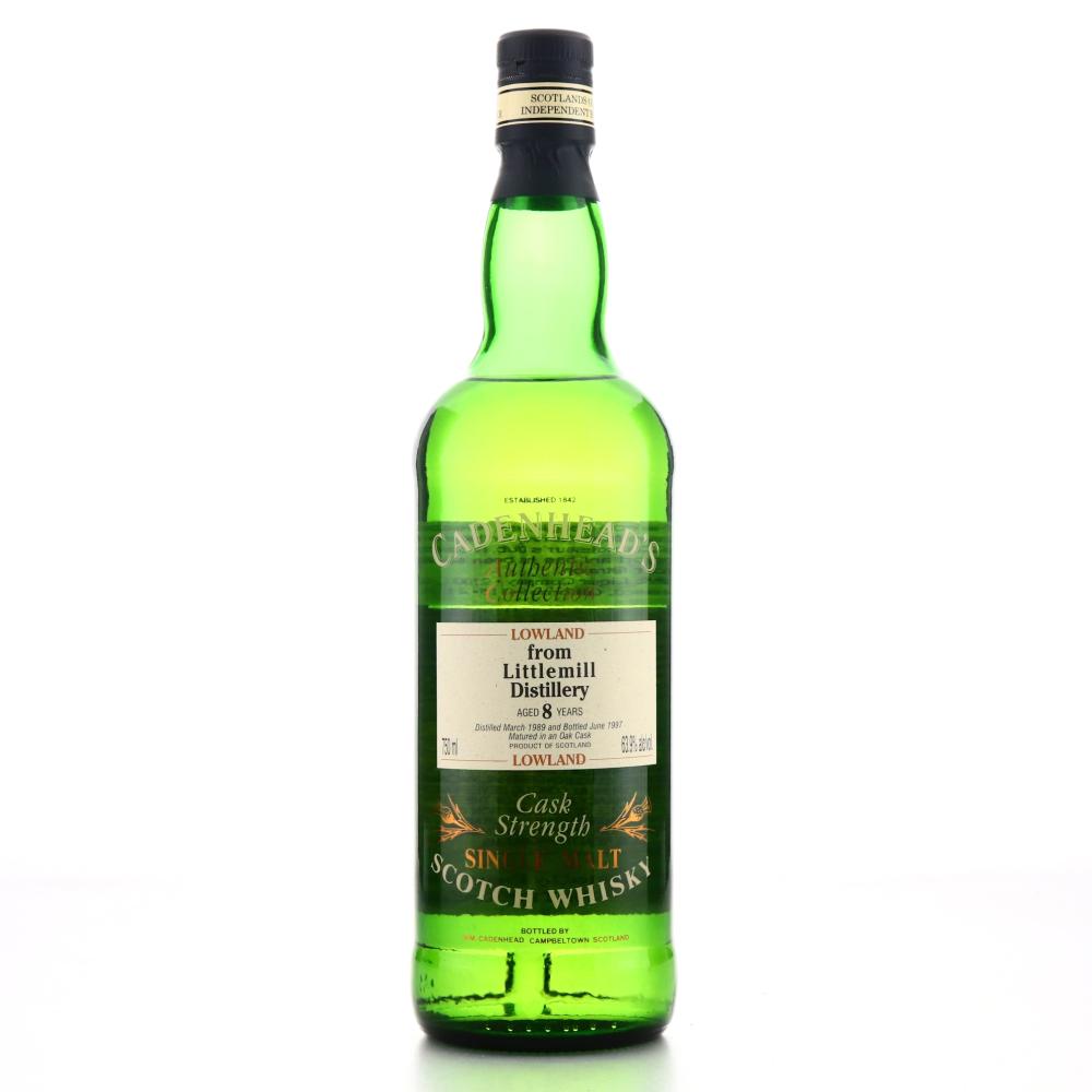 Littlemill 1989 Cadenhead's 8 Year Old 75cl / US Import