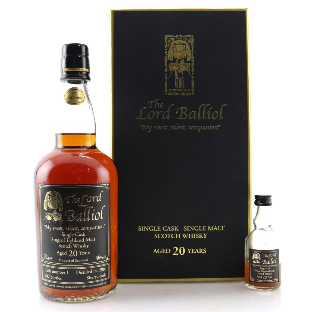 The Lord Balliol 1984 20 Year Old Single Malt Sherry Cask #1 / Glenfarclas