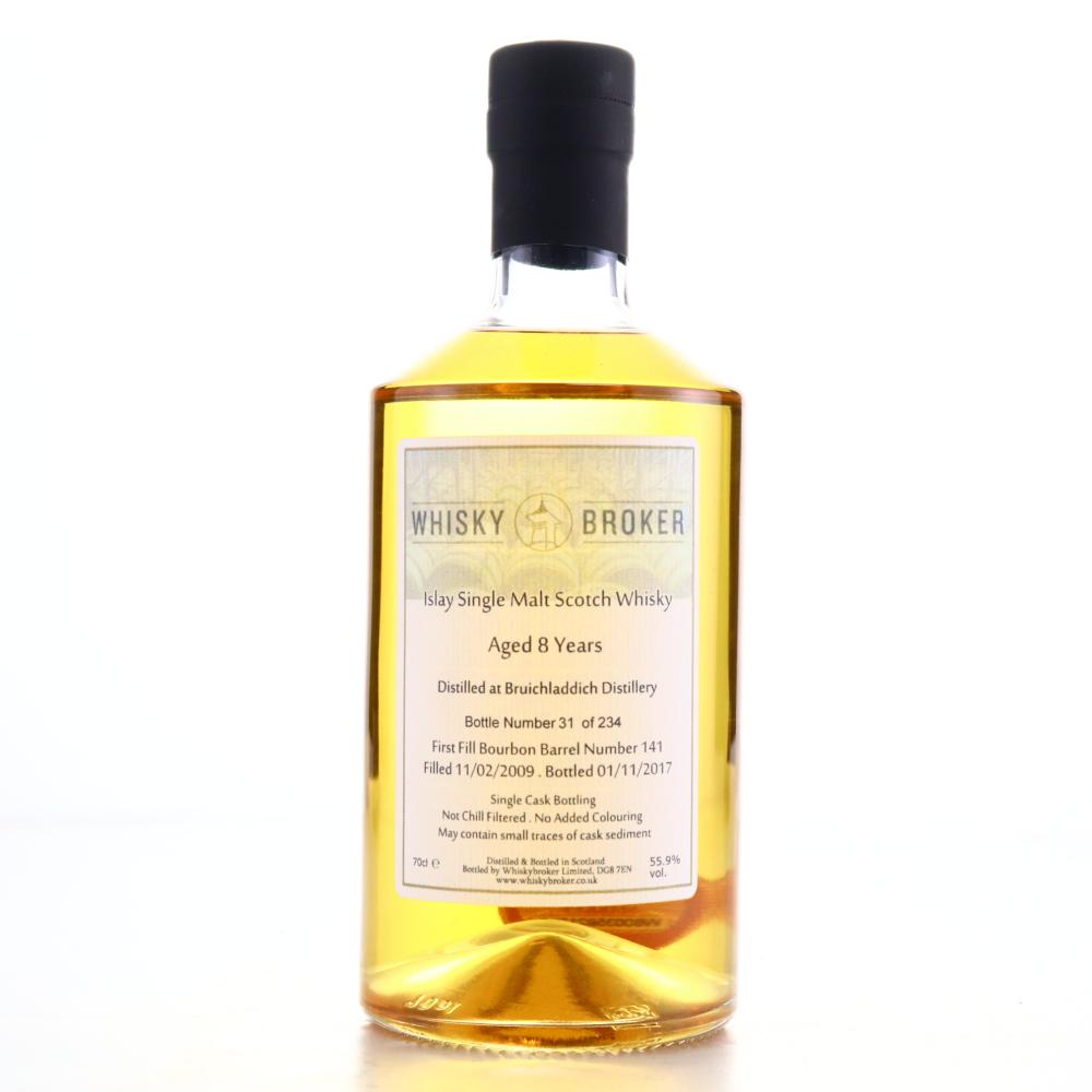 Bruichladdich 2009 Whisky Broker 8 Year Old
