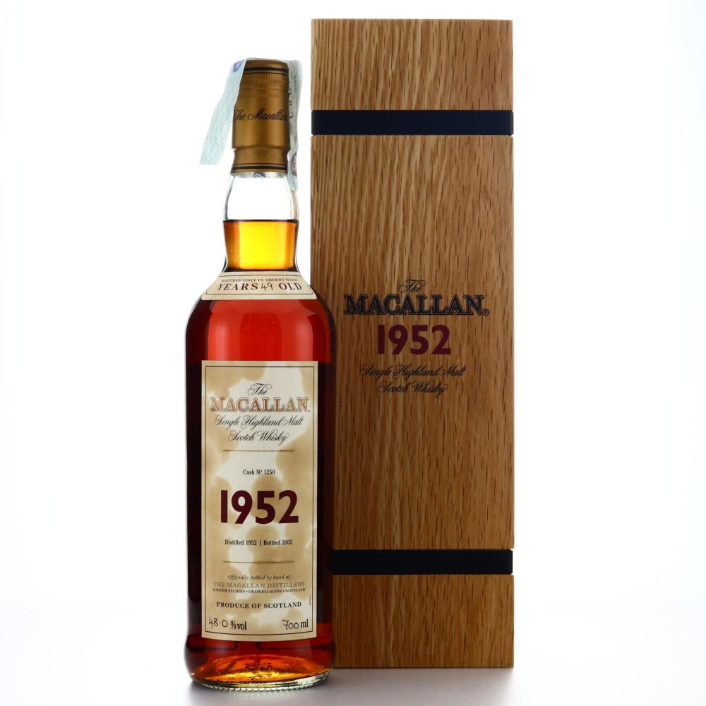 Macallan 1952 Fine and Rare 49 Year Old