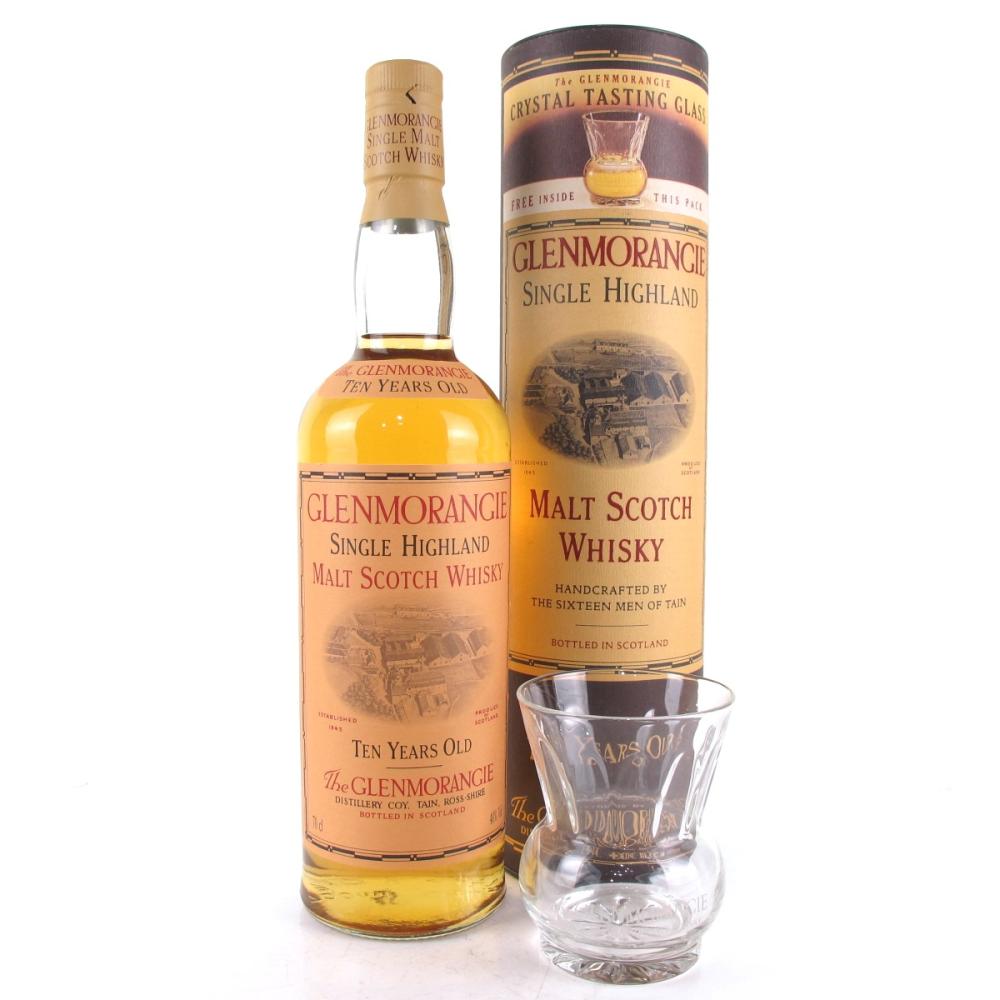 Glenmorangie 10 Year Old / includes Crystal Tasting Glass
