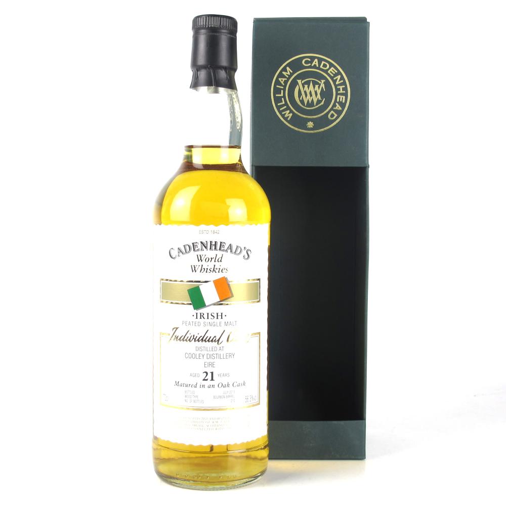 Cooley Peated Cadenhead 21 Year Old