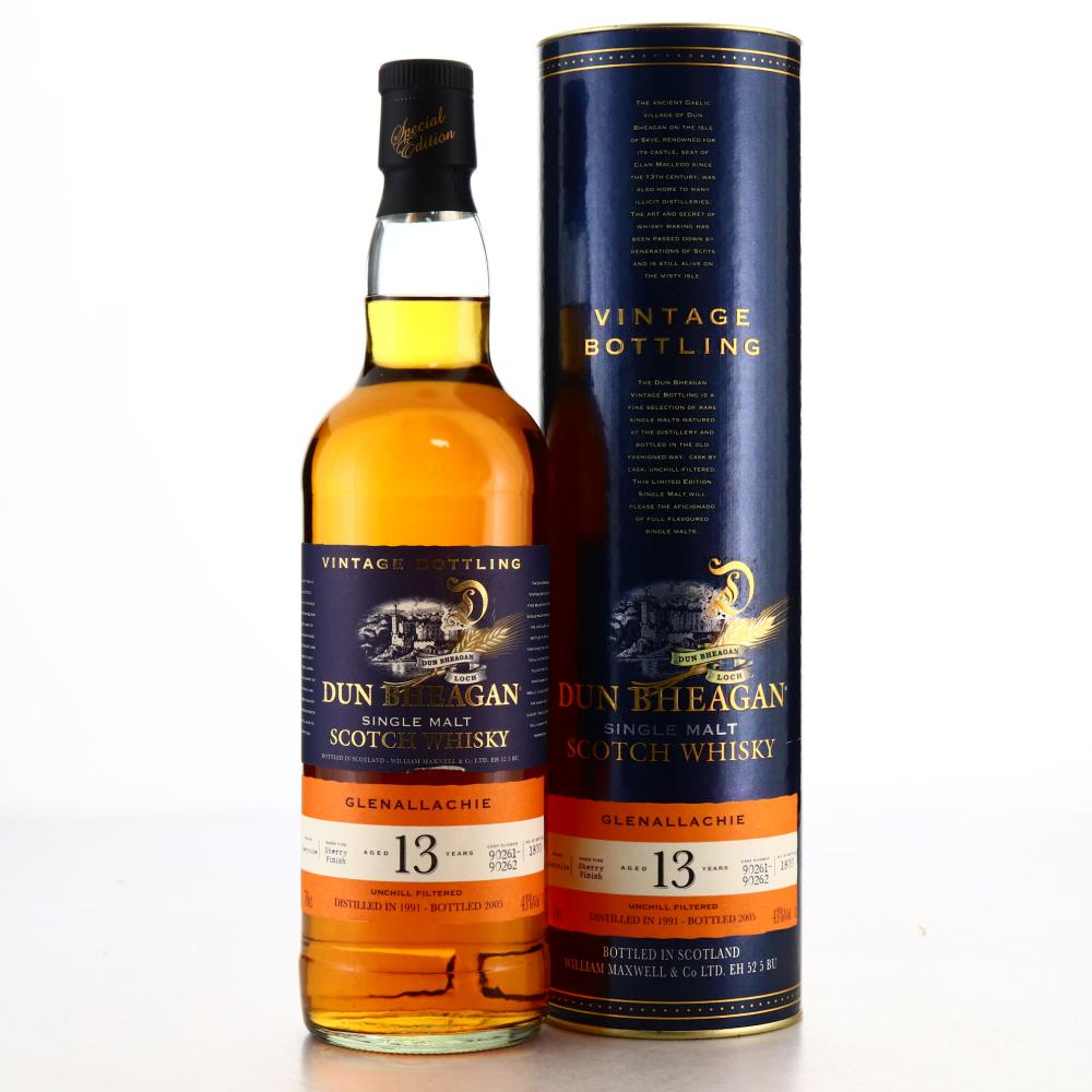 Glenallachie 1991 Dun Bheagan 13 Year Old