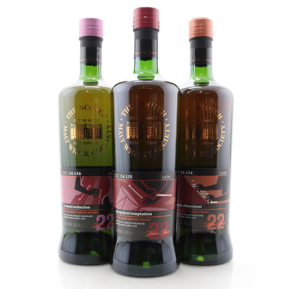 Macallan 22 Year Old SMWS 24.134-136 3 x 70cl / Jazz Trio