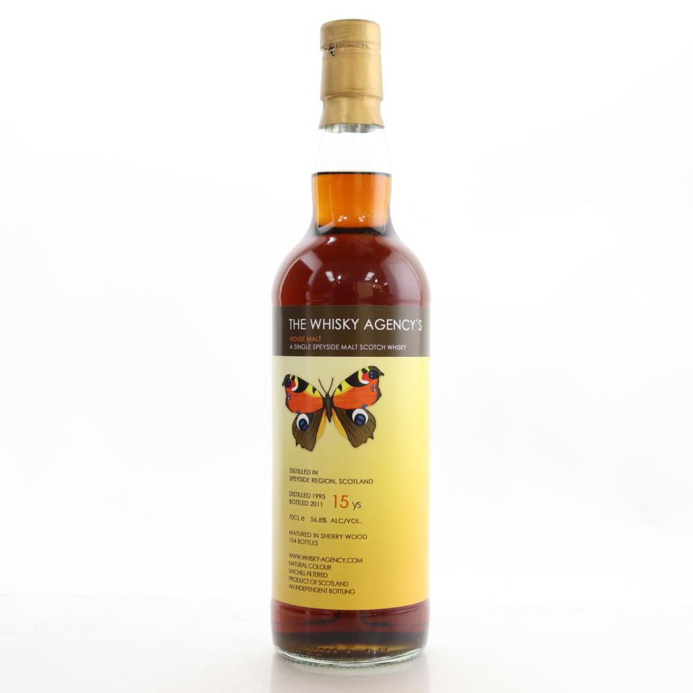 Speyside Single Malt 1995 Whisky Agency 15 Year Old / House Malt