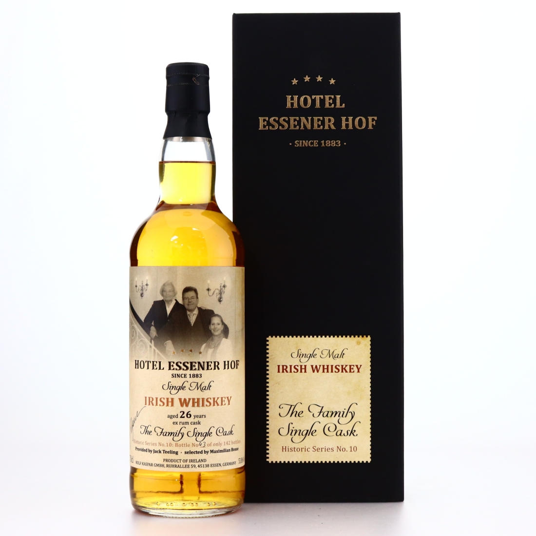 Irish Single Malt 26 Year Old Hotel Essener Hof / The Family
