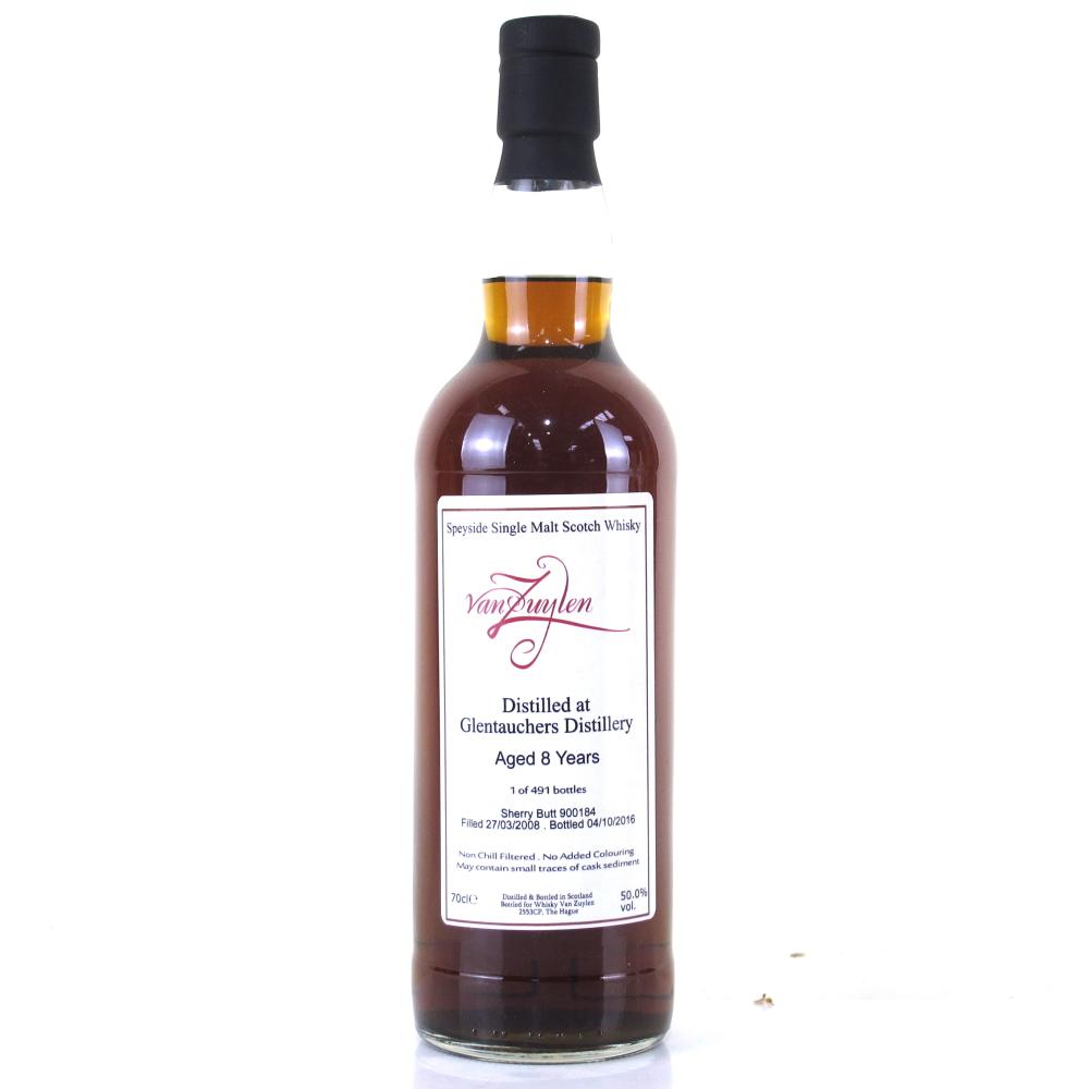 Glentauchers 2008 Van Zuylen 8 Year Old Sherry Butt