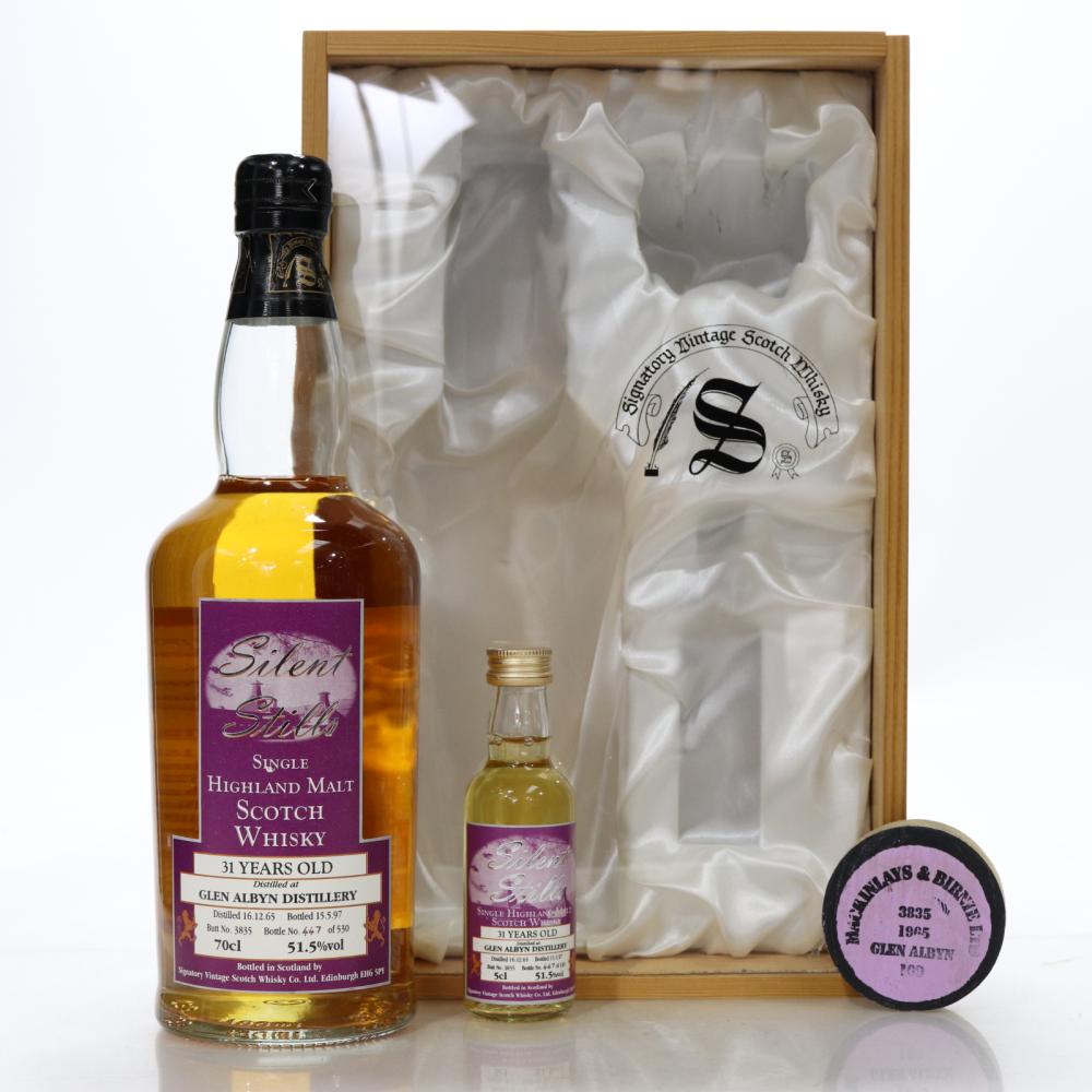 Glen Albyn 1965 Signatory Vintage 31 Year Old / Silent Stills Including 5cl