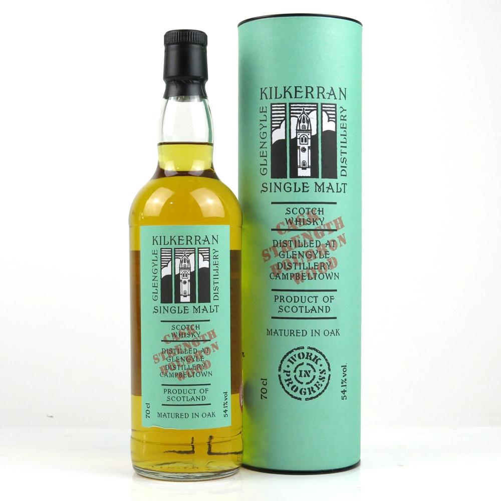 Kilkerran Work in Progress # 7  / Cask Strength Bourbon Wood