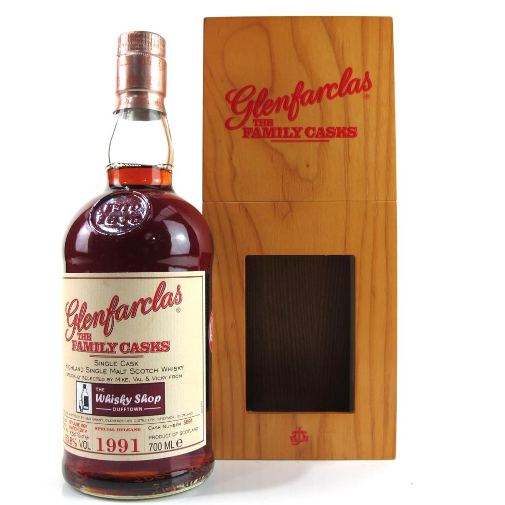 Glenfarclas 1991 Family Cask / Whisky Shop Dufftown