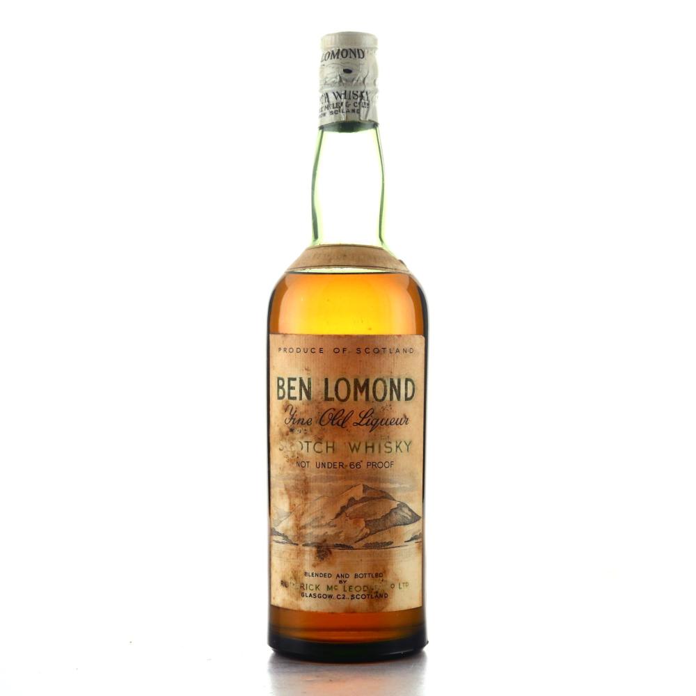 Ben Lomond Fine Old Scotch Whisky circa 1930s