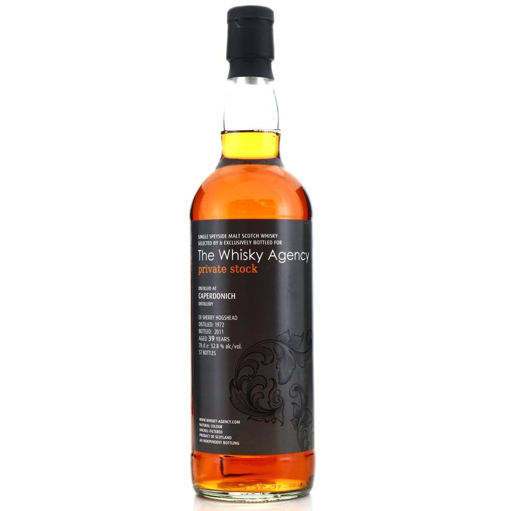 Caperdonich 1972 Whisky Agency 39 Year Old Private Stock