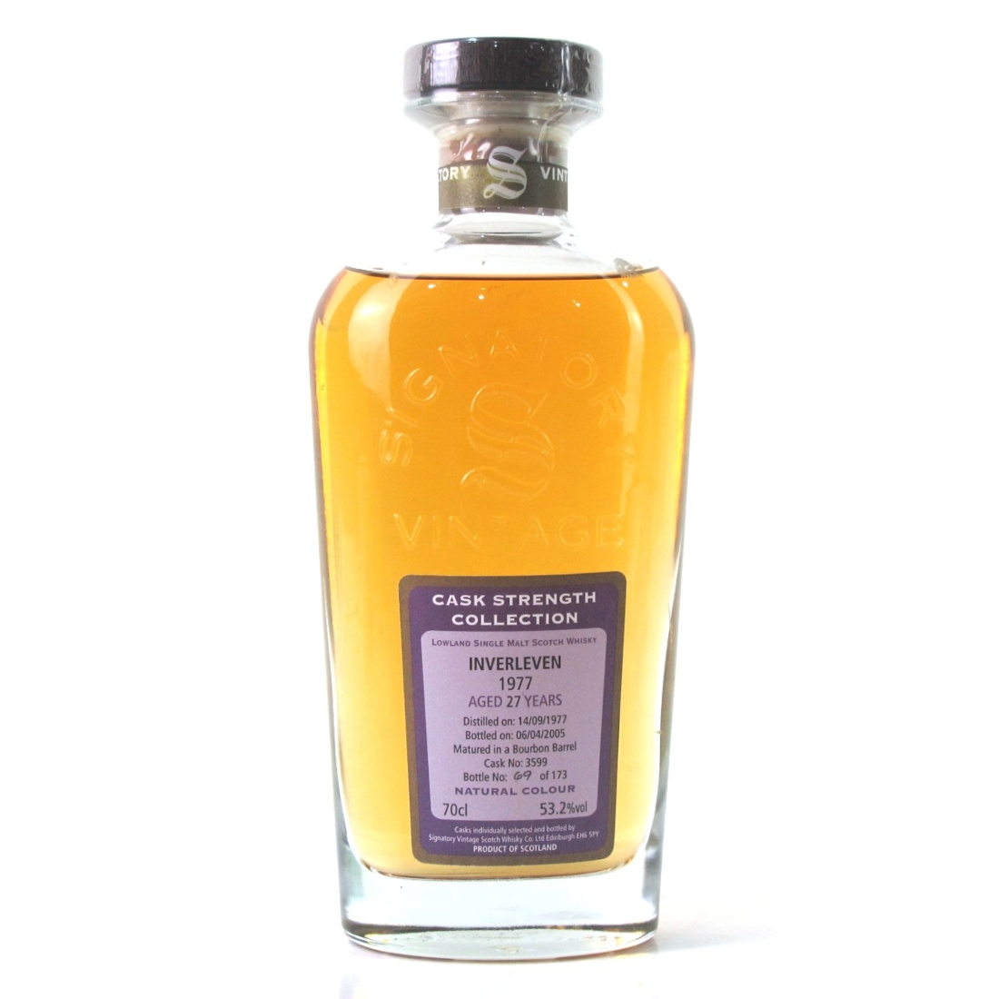 Inverleven 1977 Signatory Vintage 27 Year Old